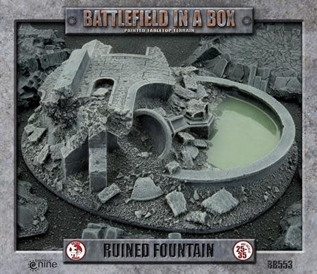 Gale Force Nine Battlefield in a Box: Gothic- Ruined Fountain