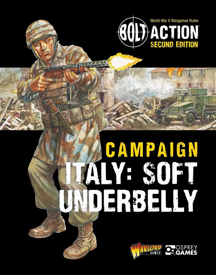 Warlord games Bolt Action Book: Campaign Italy- Soft Underbelly