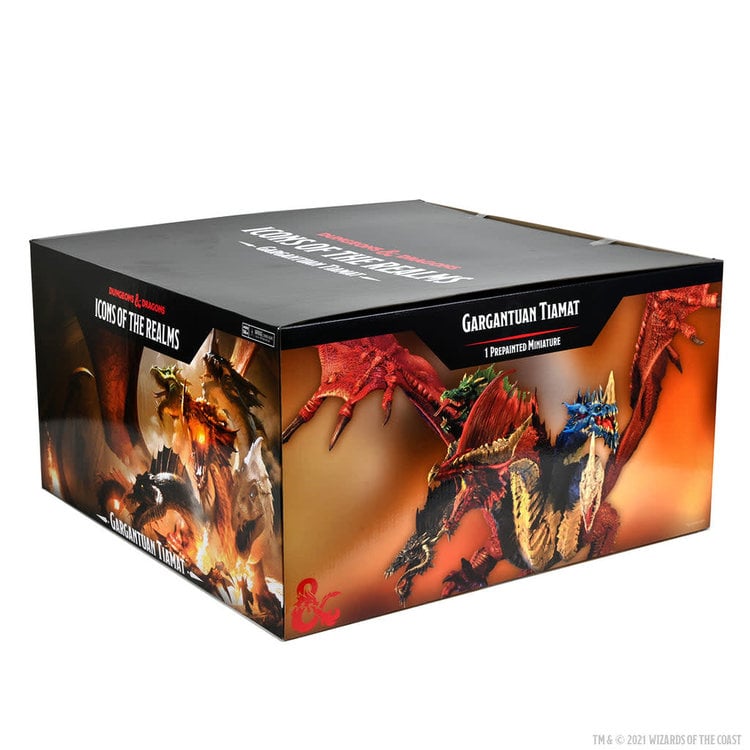 Wizards of the Coast D&D Icons of the Realm Miniature: Tiamat Gargantuan