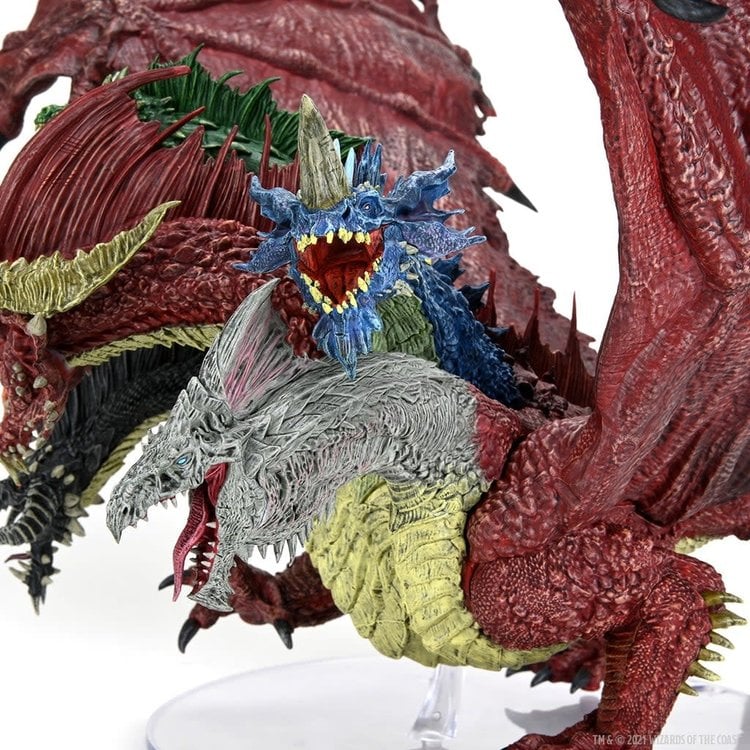 Wizards of the Coast D&D Icons of the Realm Miniature: Tiamat Gargantuan