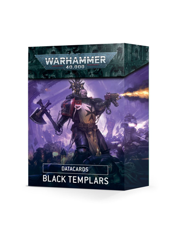 Games Workshop Warhammer 40K Datacards: Black Templar
