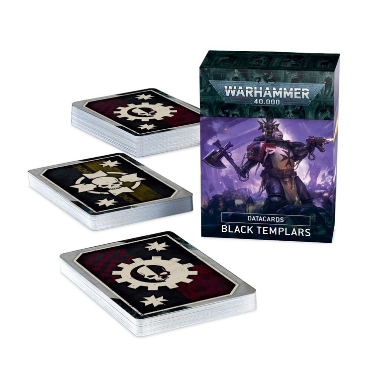 Games Workshop Warhammer 40K Datacards: Black Templar