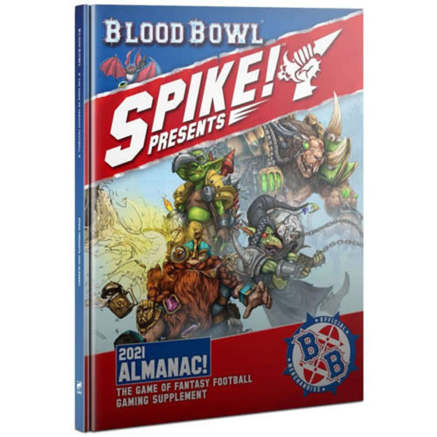 Games Blood Bowl book 2021 Almanac Family Time Games