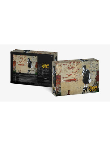 Urban Art Puzzle: Girl on Stool 1000 pcs