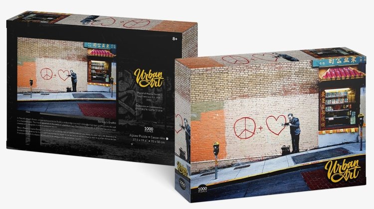 Urban Art Puzzle: Peaceful Heart Doctor