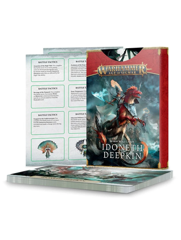 Games Workshop Warhammer Sigmar Warscroll Cards: Idoneth Deepkin