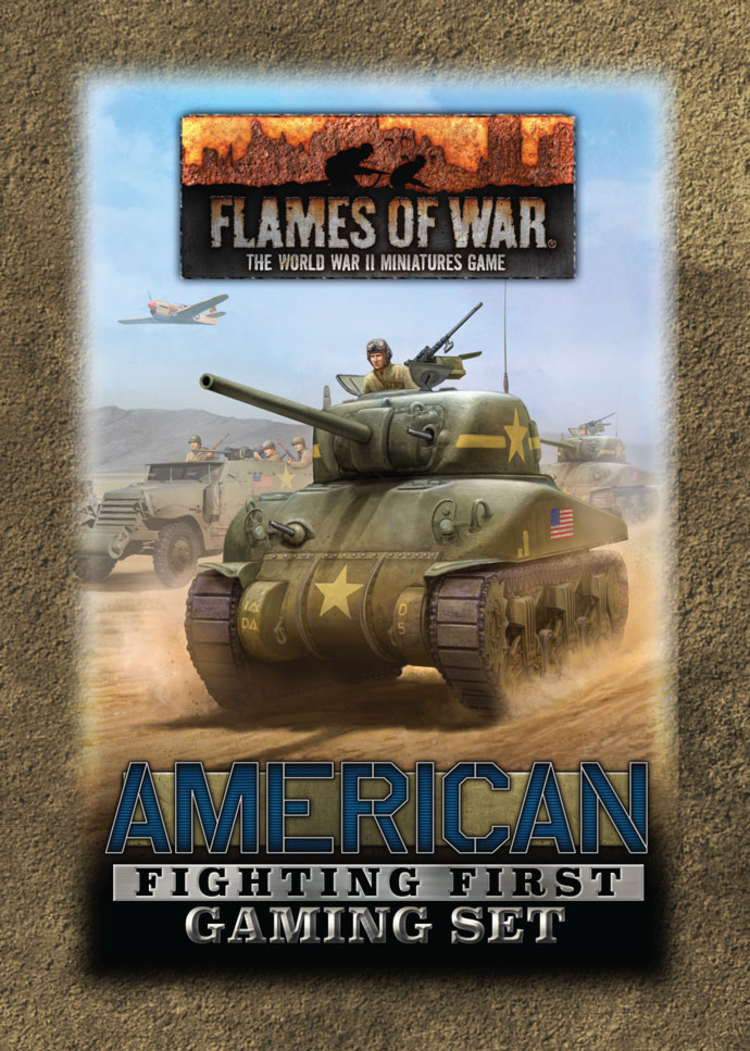 Flames of War Flames of War Token Set: American Fighting First