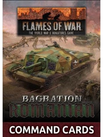 Flames of War Flames of War Command Cards: Bagration Romanian