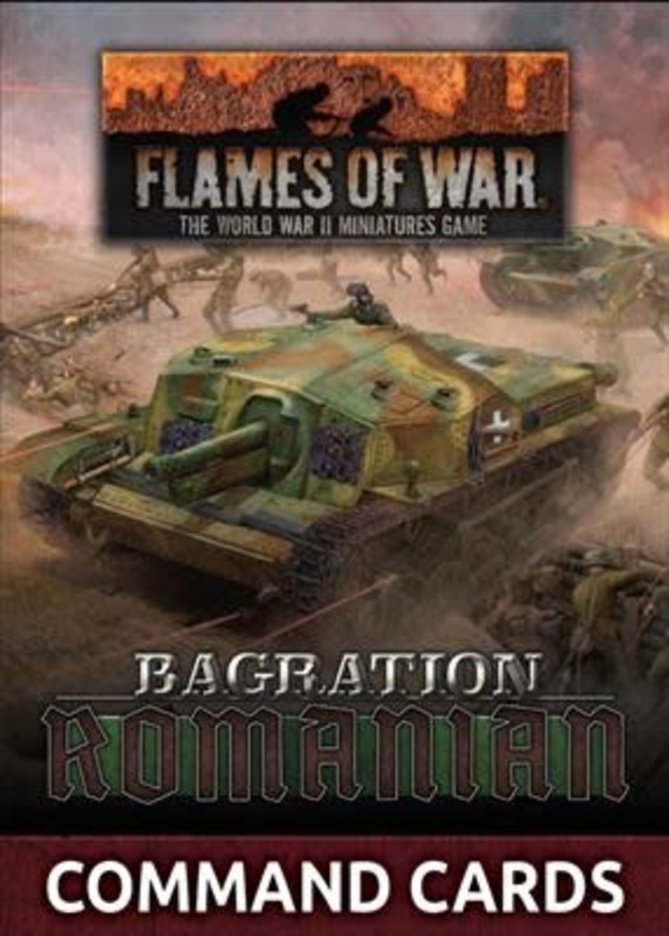 Flames of War Flames of War Command Cards: Bagration Romanian