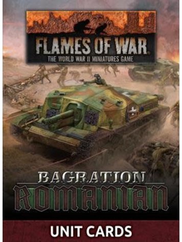 Flames of War Flames of War Unit Cards: Bagration Romanian