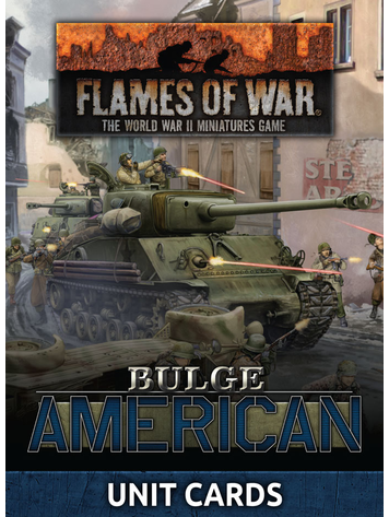 Flames of War Flames of War Command Cards: Bulge American