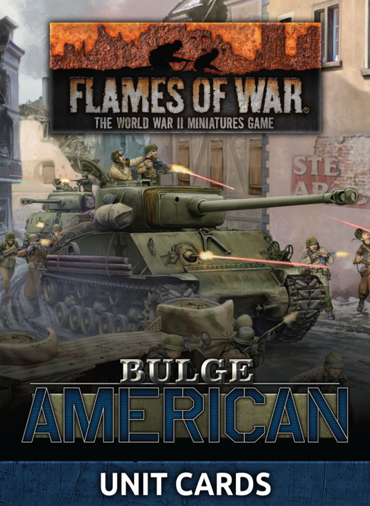 Flames of War Flames of War Command Cards: Bulge American