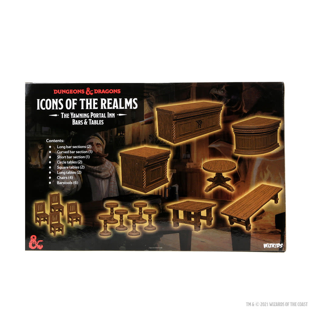 Wizkids D&D: Icons of the Realm: Bars & Tables