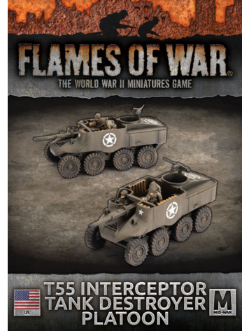 Flames of War Flames of War: Us- T55 Interceptor Tank Destroyer (mid)
