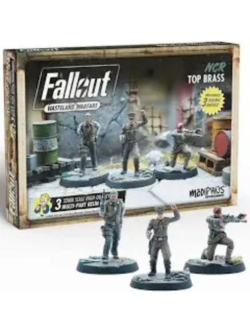 Modiphius Fallout Wasteland Warfare: NCR- Top Brass