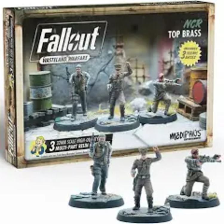 Modiphius Fallout Wasteland Warfare: NCR- Top Brass