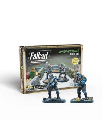 Modiphius Fallout Wasteland Warfare: Super Mutants- Nightkin