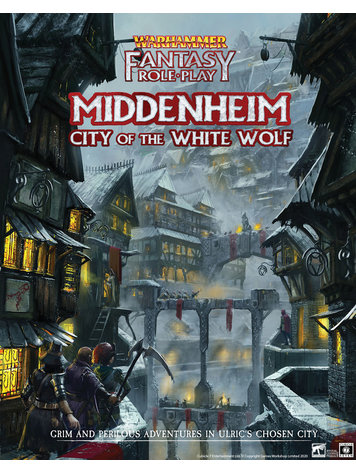 Cubicle seven Warhammer Fantasy RPG: Middenheim city of the White wolf