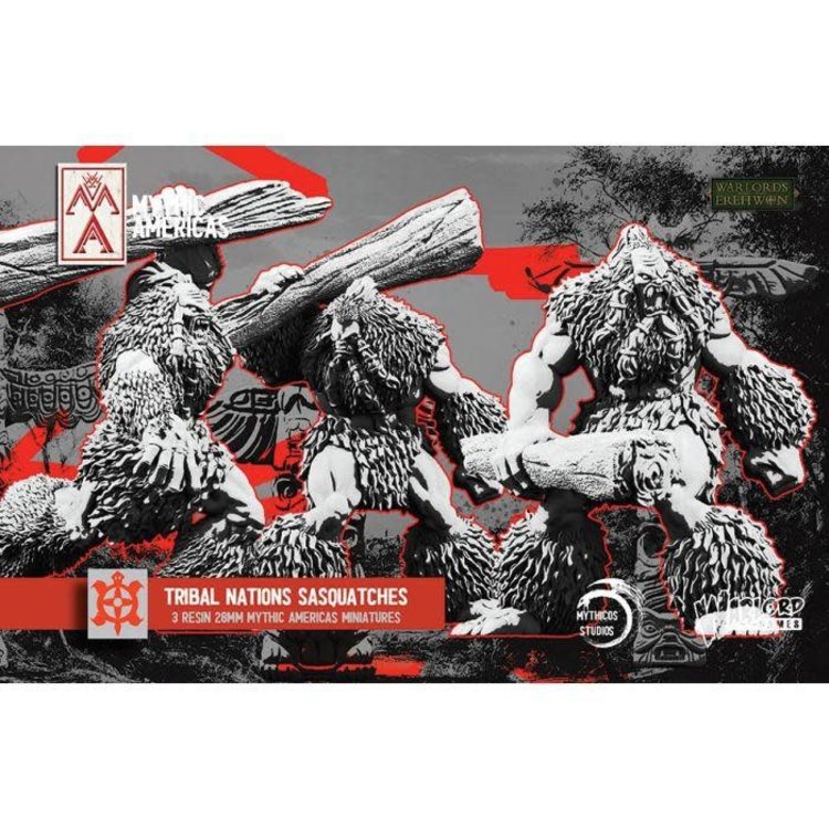 Warlord games Mythic Americas: Tribal Nations Sasquatches