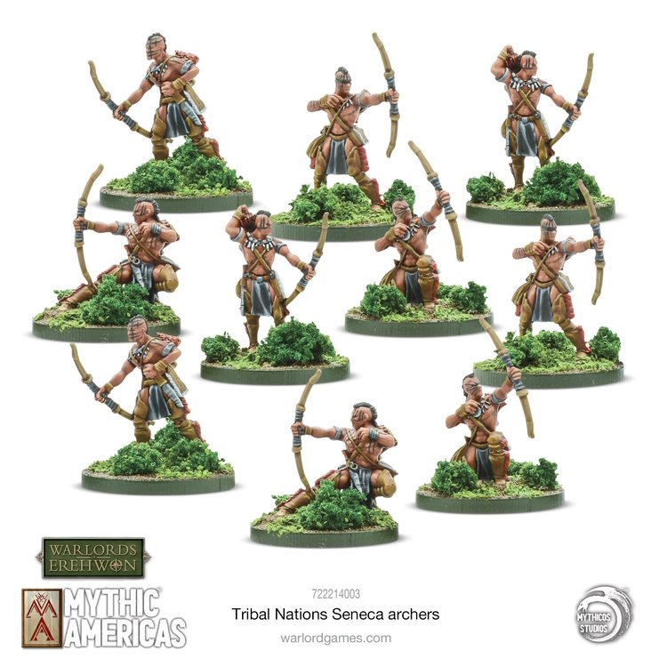 Warlord games Mythic Americas: Tribal Nations Seneca archers