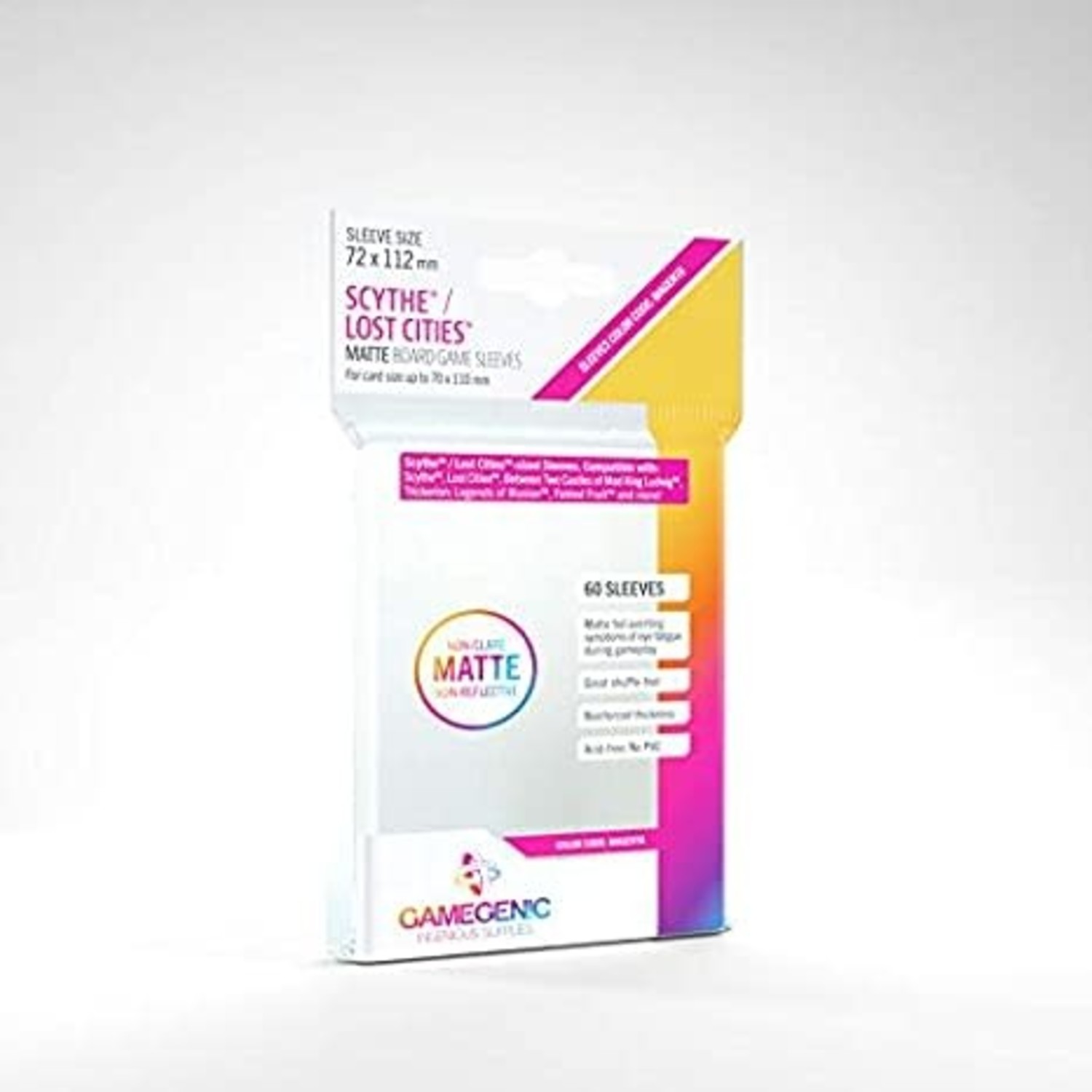 Gamegenic Gamegenic Sleeve Matte Scythe/Lost Cities (72x112) 90