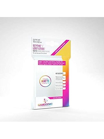 Gamegenic Gamegenic Sleeve Matte: Scythe/Lost Cities (72x112) 90