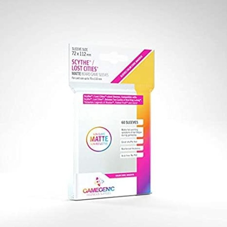 Gamegenic Gamegenic Sleeve Matte: Scythe/Lost Cities (72x112) 90