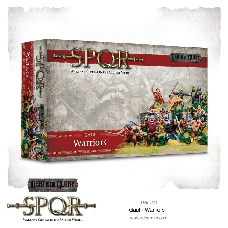 Warlord games SPQR: Gaul- Warriors