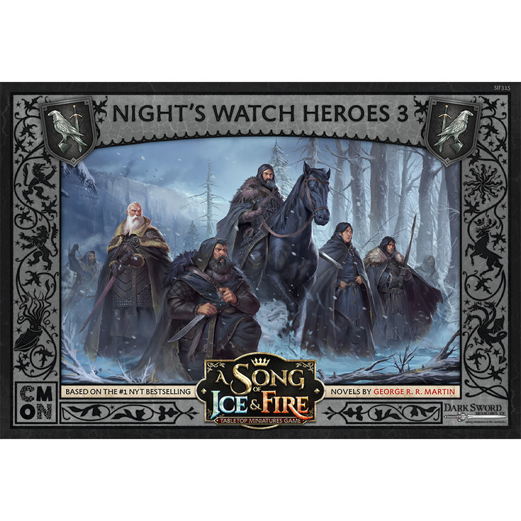 CMON Song of Ice & Fire: Night’s Watch- Heroes 3
