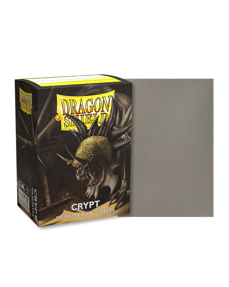 Arcane Tinmen Dragon Shields Dual Matte: Crypt