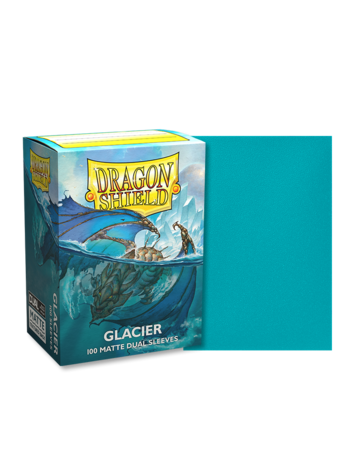 Arcane Tinmen Dragon Shields Dual Matte: Glacier