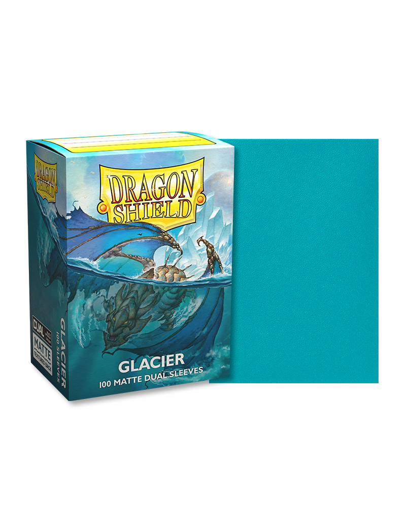 Arcane Tinmen Dragon Shields Dual Matte: Glacier (100)