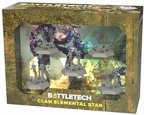 Catalyst Battletech: Clan Elemental Star*