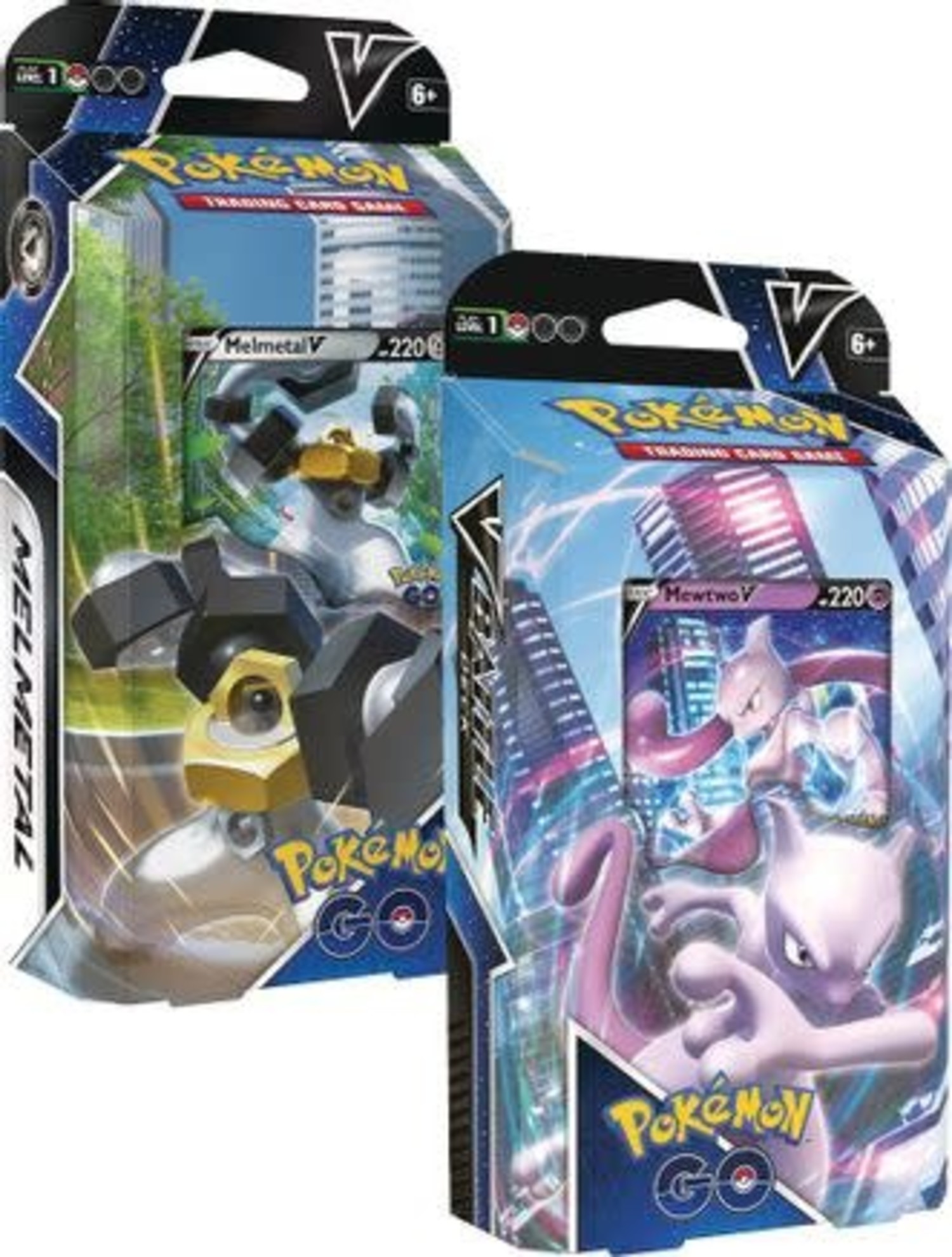  Pokémon TCG Pokémon GO Mewtwo V Battle Deck (60 Cards, Ready to  Play) : Toys & Games