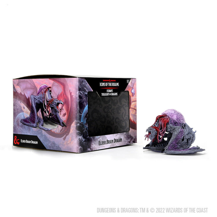Wizards of the Coast D&D Icons of the Realm Miniature: Elder Brain Dragon