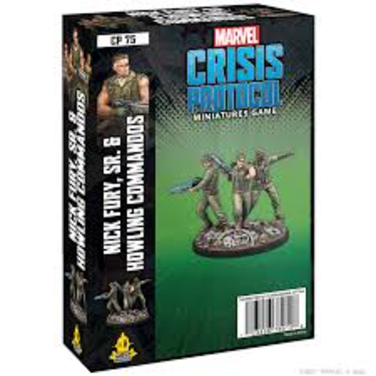 Atomic Mass Games Marvel Crisis Protocol: Nick Fury, Sr. & Howling Commandos