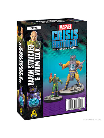 Atomic Mass Games Marvel Crisis Protocol: Baron Strucker & Arnim Zola