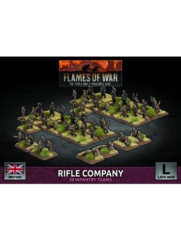 Flames of War Flames of War: British- Rifle Company (late)