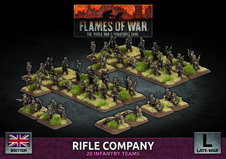 Flames of War Flames of War: British- Rifle Company (late)