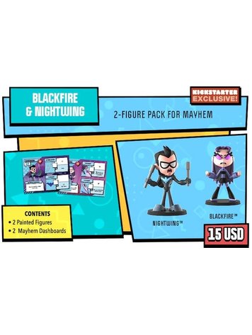 CMON Mayhem Teen Titans Go! 2 Figure Pack (kickstarter)