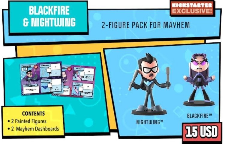 CMON Mayhem Teen Titans Go! 2 Figure Pack (kickstarter)
