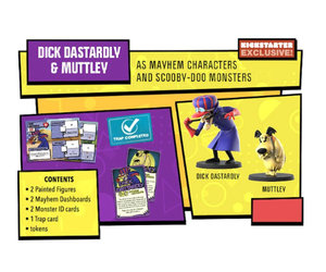 Mayhem Scooby-Doo Dastardly & Muttley Kickstarter - Family Time Games