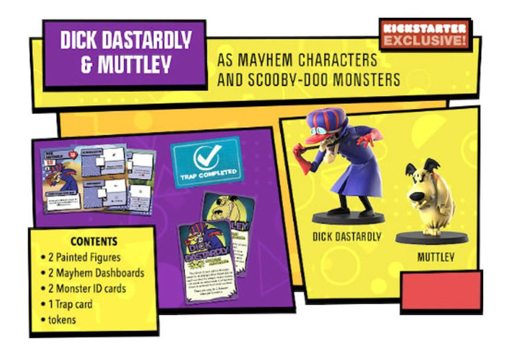 CMON Mayhem Scooby-Doo Dastardly & Muttley Kickstarter