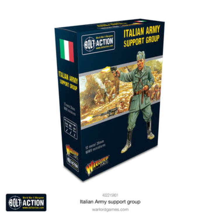 Warlord games Bolt Action: Italy- Army Support Group