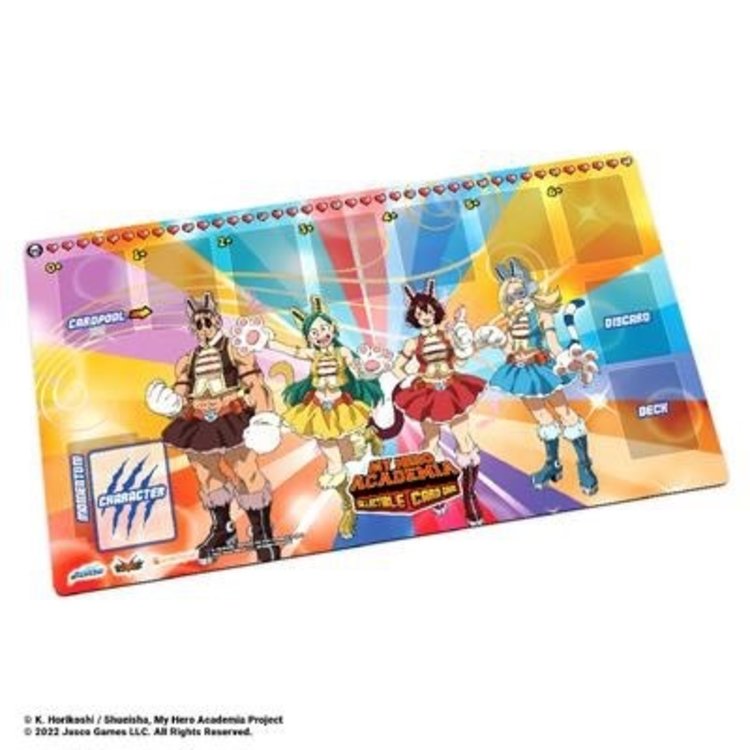 Jasco games My Hero Academia Playmat: Wild Wild Pussycats
