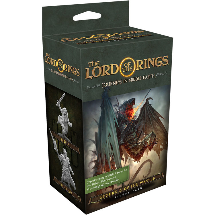 Fantasy Flight Lord of the Rings Journeys in Middle Earth: Scourges of the Wastes figure pack