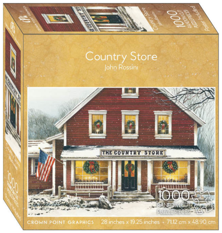 Crown Point Graphics Crown Point Puzzle: Country Store (1000pc)