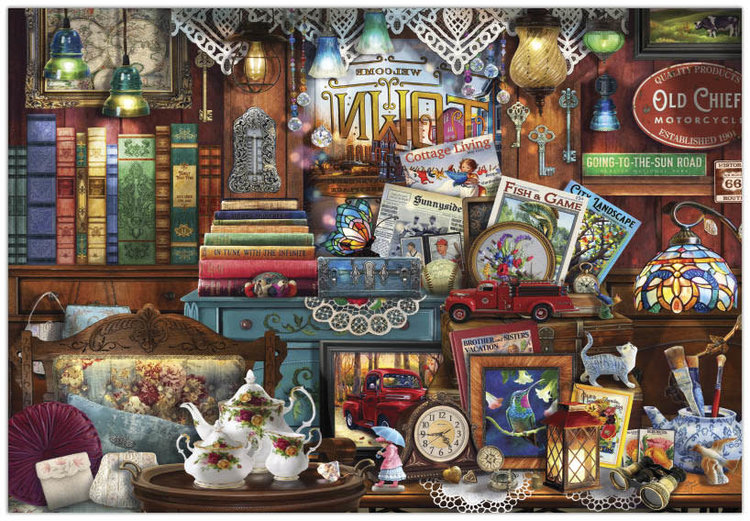 Crown Point Graphics Crown Point Puzzle: Sunnyside Antiques (1000pc)