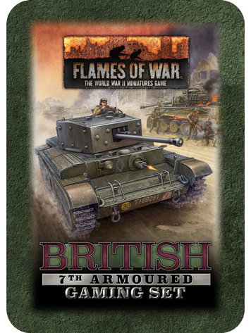 Flames of War Flames of War: Gaming set: British 7th Armoured