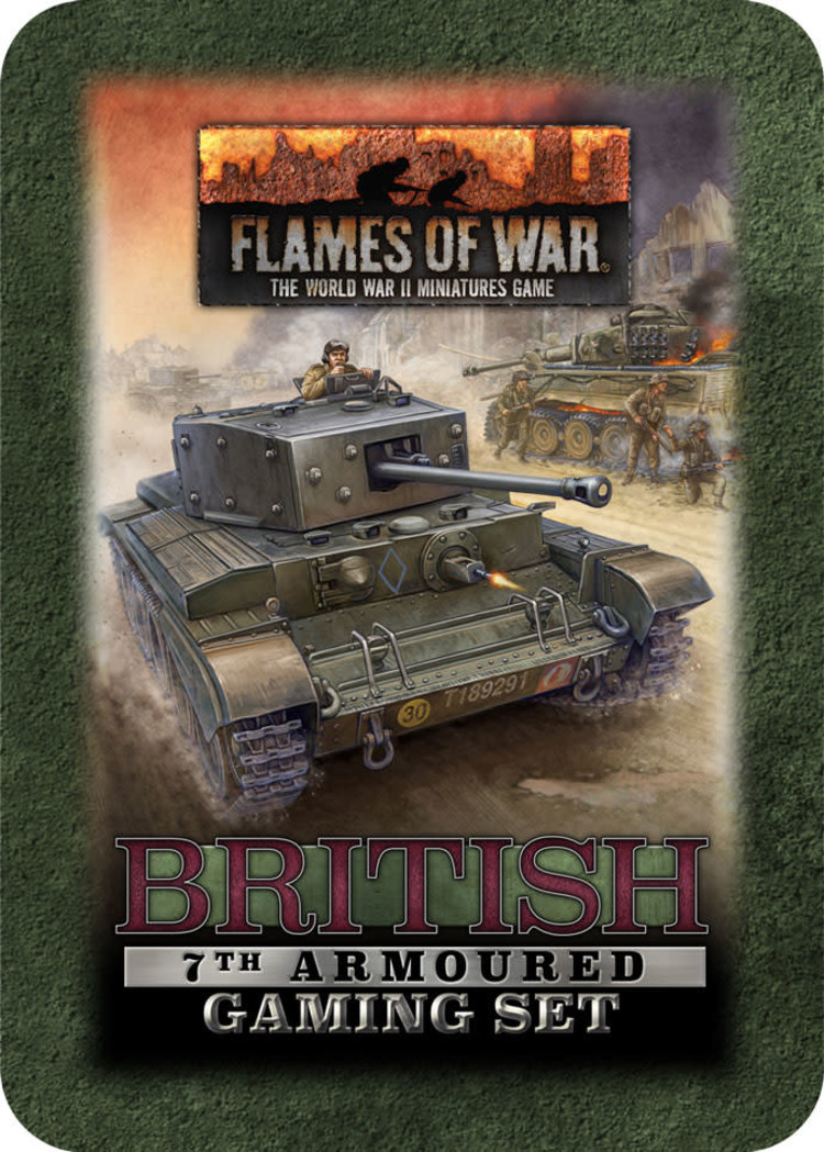 Flames of War Flames of War: Gaming set: British 7th Armoured